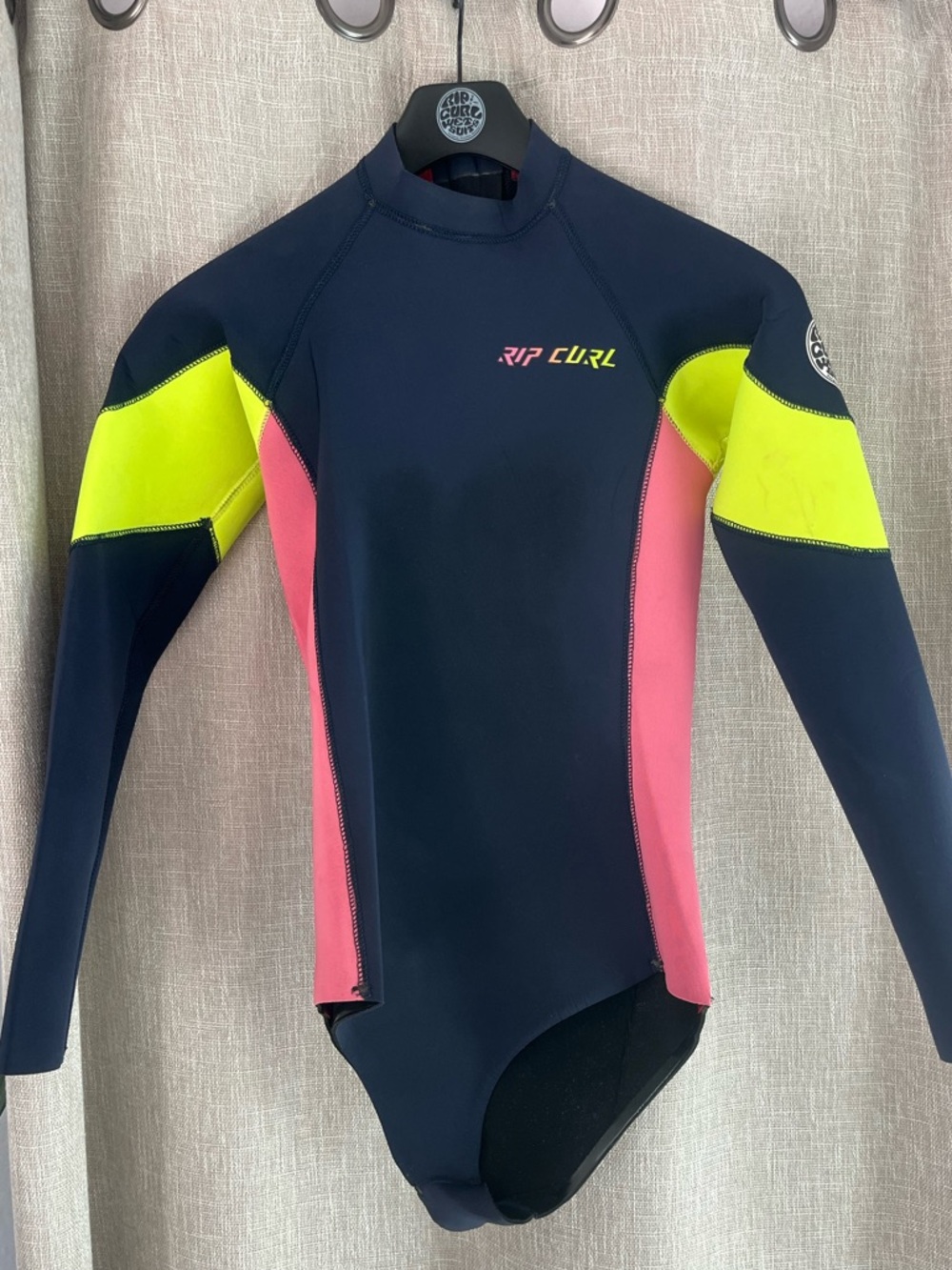 Rip Curl Navy Neon Women's Long Sleeve Springsuit
